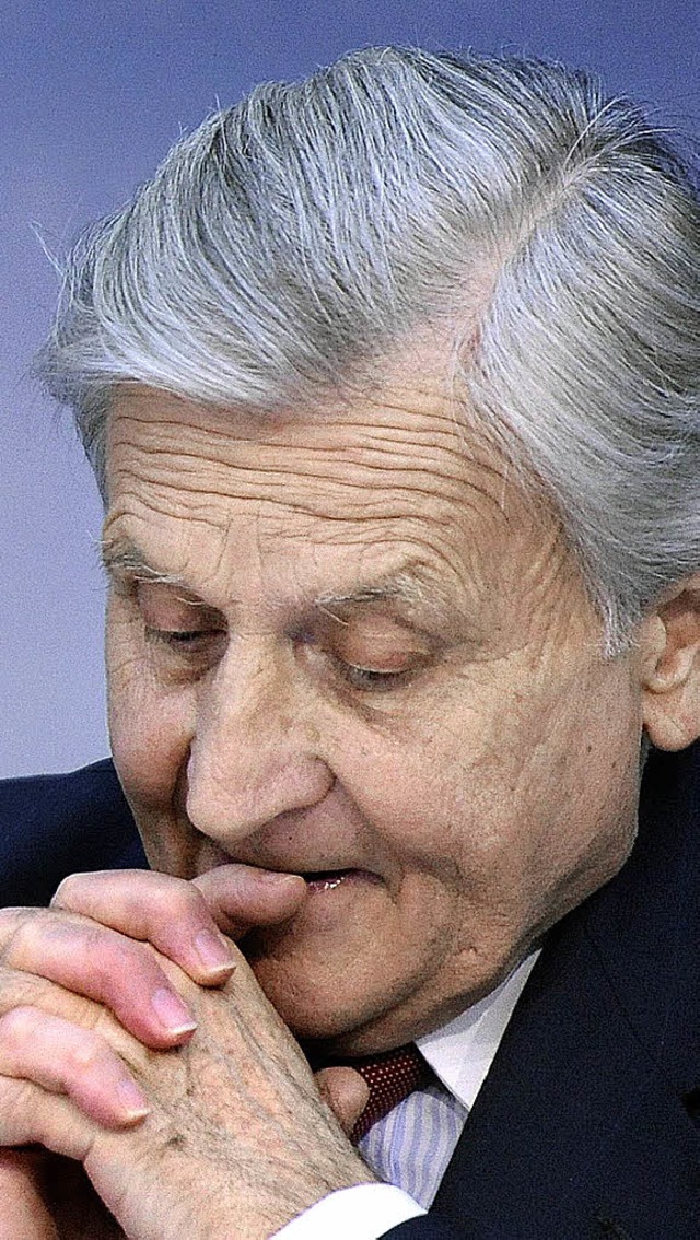 EZB-Chef Jean-Claude Trichet ist ein F...regelungen bei der Bankenregulierung.   | Foto: AFP