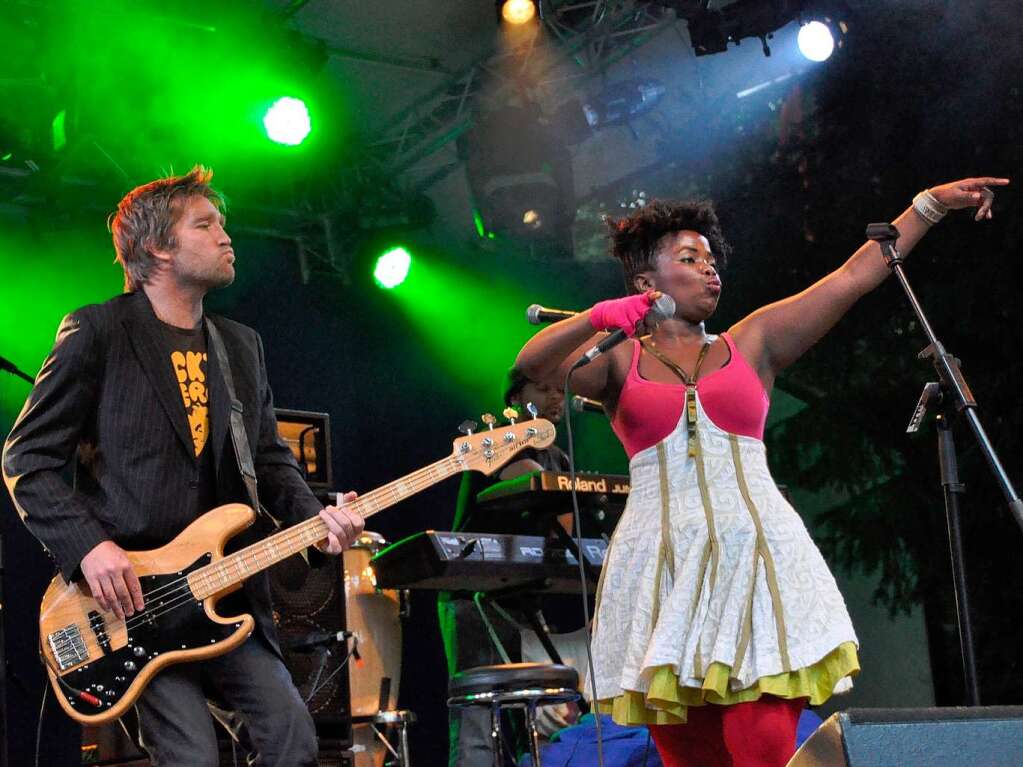 Impressionen vom afrikanischen Konzert im Rosenfelspark