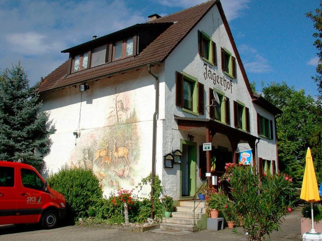 Das Gasthaus Jgerhof darf nach den Pl...cher Stadtverwaltung bestehen bleiben.  | Foto: Gerold Zink