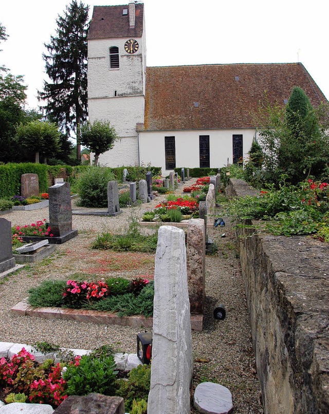 Auch auf dem Bugginger Friedhof gelten...derung der Satzung,  neue Regelungen.   | Foto: Umiger