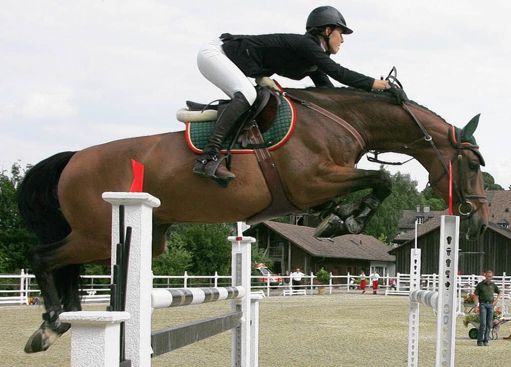 Hans Dieter Dreher Triumphiert Erneut Im S Springen Reitsport Badische Zeitung