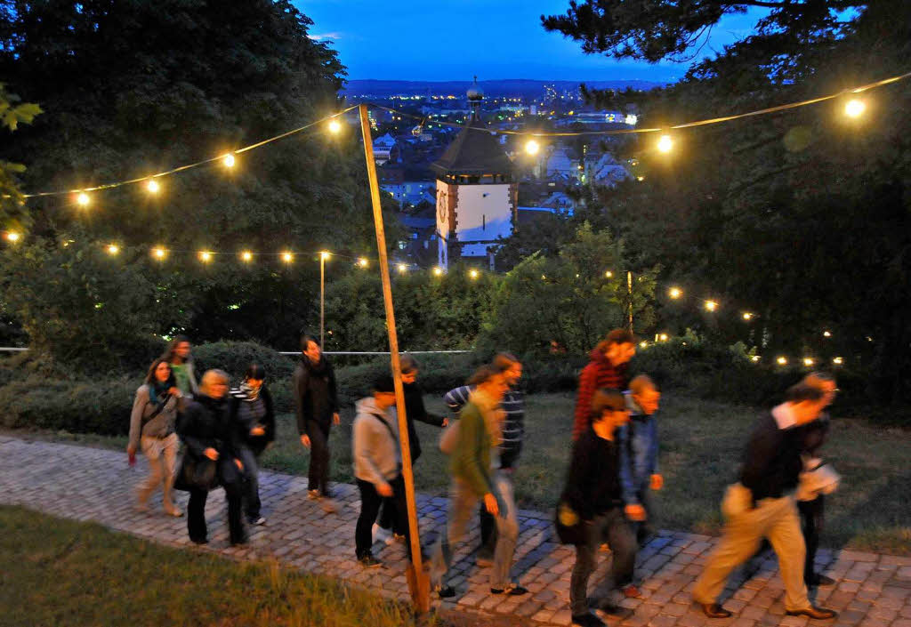 Schlossbergfest in Freiburg.