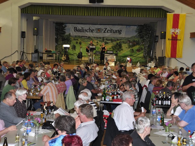 Mehr als 500 Gste gaben eine prchtig...r Ferienaktion im Kurhaus von Freiamt.  | Foto: Dieter Erggelet