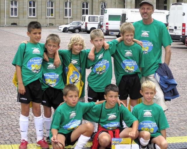 Erfolgreiches Team der Grundschule Schwanau.  | Foto: Schule