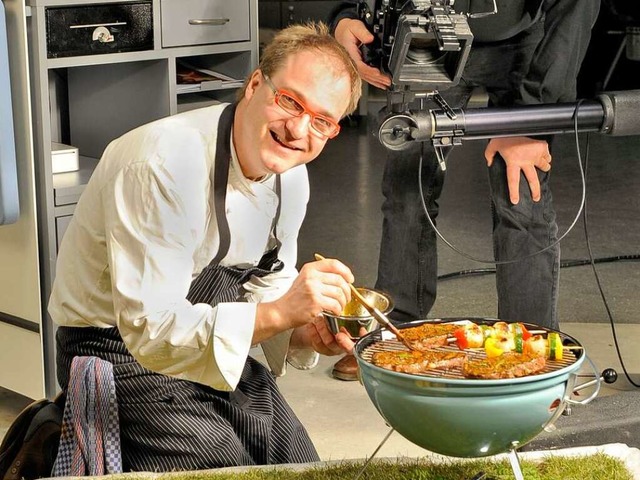 Andreas Miessmer bei seiner Arbeit als Foodstylist.  | Foto: Privat