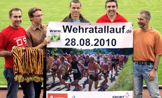 Das Organisationsteam der Lauffreunde ... Mller und Manfred Geiger (von links).  | Foto: Hrvoje Miloslavic