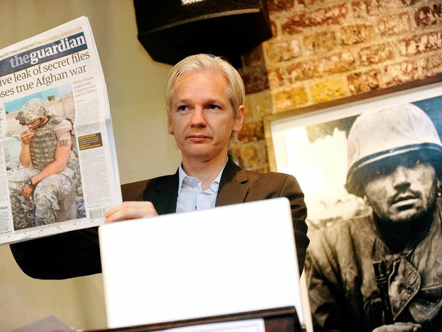 Nachdem Wikileaks-Grnder Julian Assan...ich machte, stellen sich viele Fragen.  | Foto: dpa