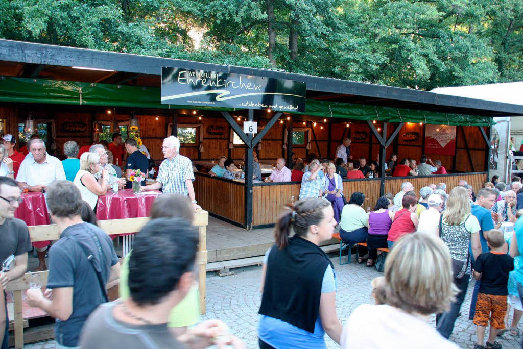 Das Markgrfler Weinfest lockte zahlreiche Besucher an.