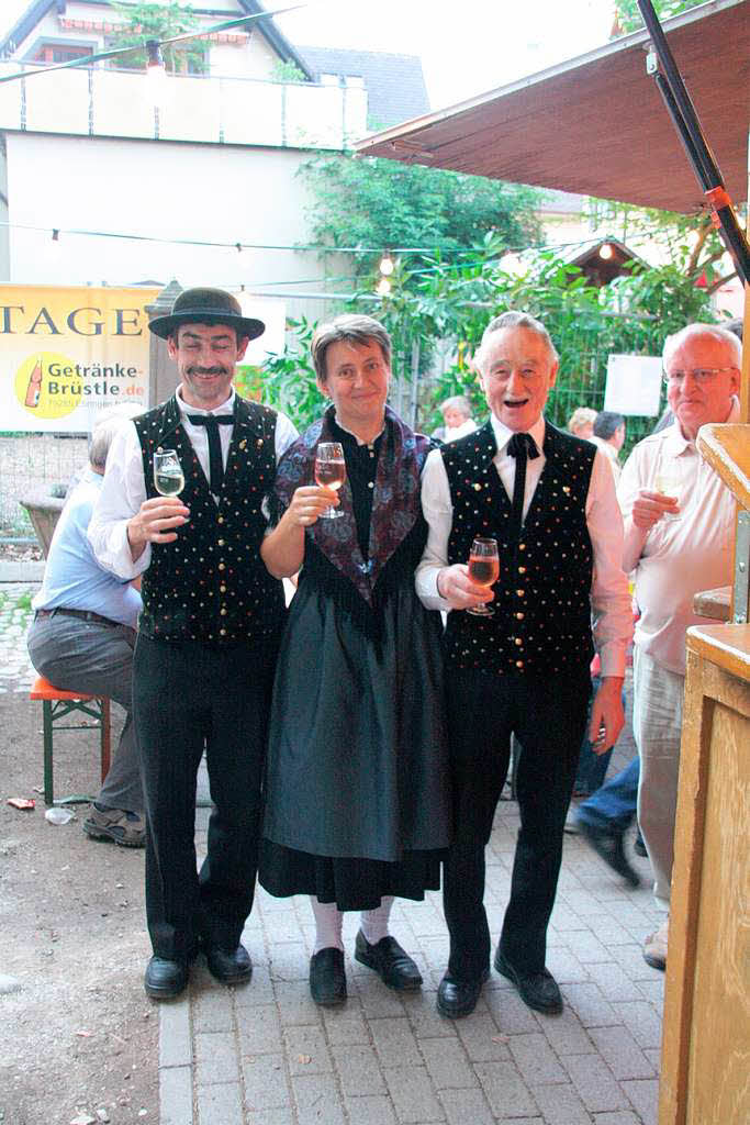 Das Markgrfler Weinfest lockte zahlreiche Besucher an.