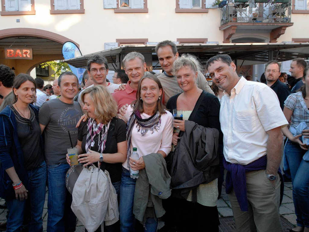 Tolle Stimmung auf dem Markgrfler Platz