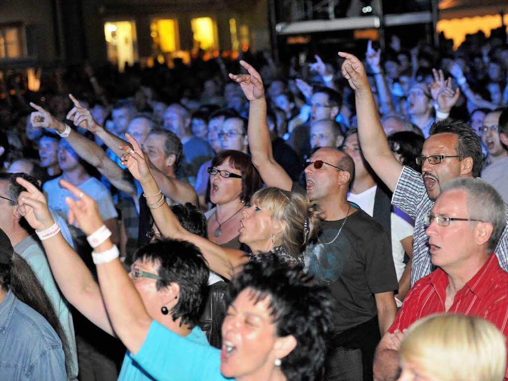 Tolle Stimmung auf dem Markgrfler Platz