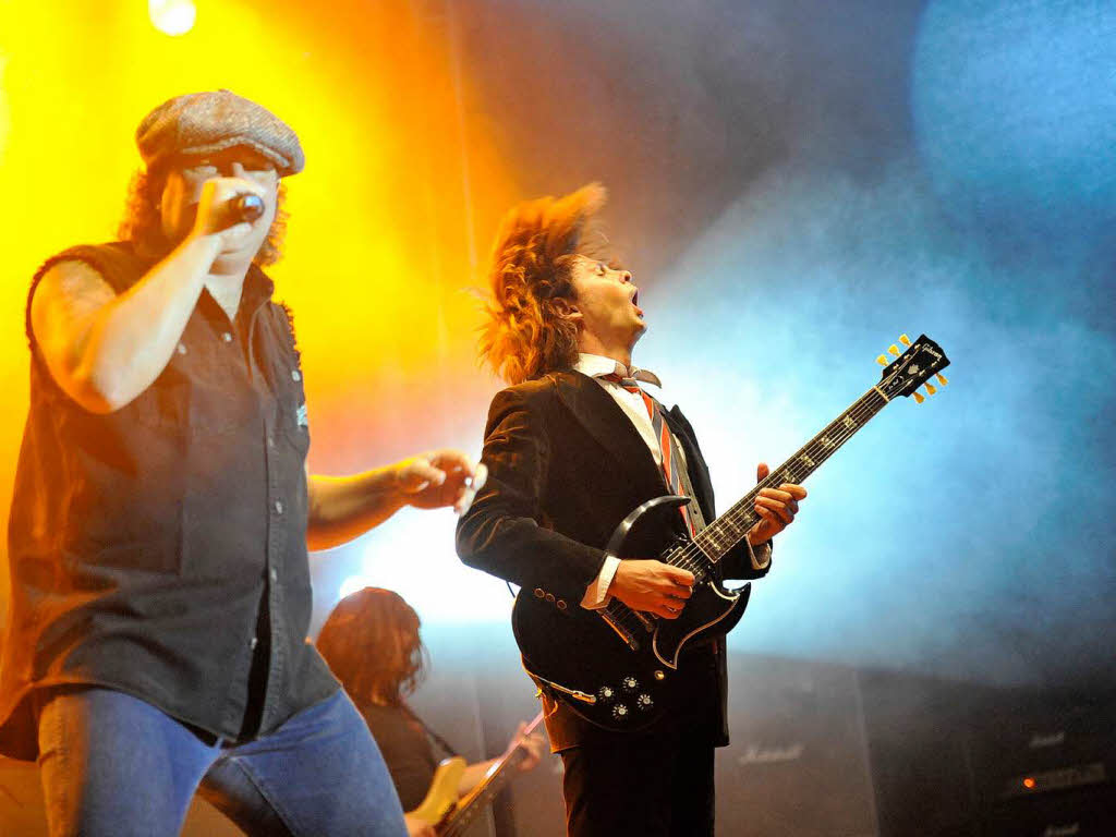 Hochspannung pur: die AC/DC-Tribute-Band „Barock“