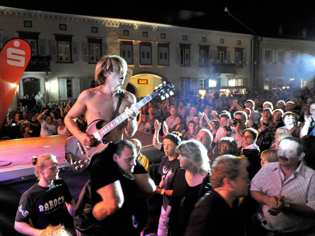 Hochspannung pur: die AC/DC-Tribute-Band „Barock“