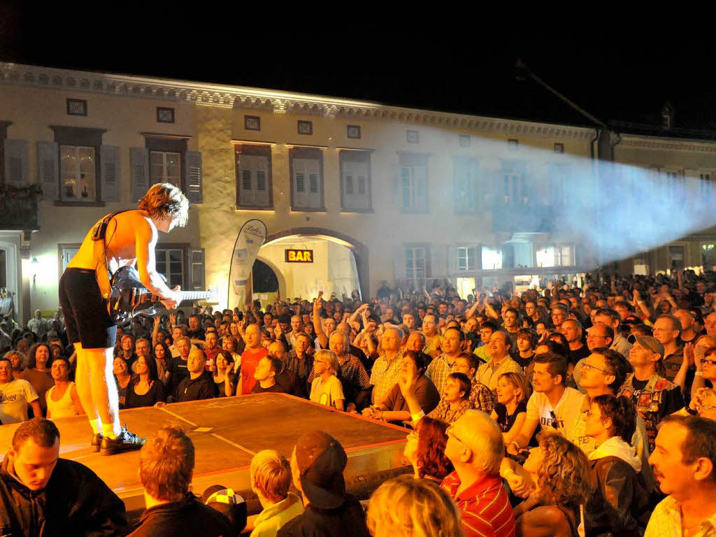 Hochspannung pur: die AC/DC-Tribute-Band „Barock“