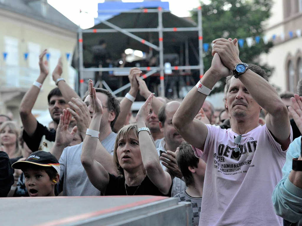 Tolle Stimmung auf dem Markgrfler Platz