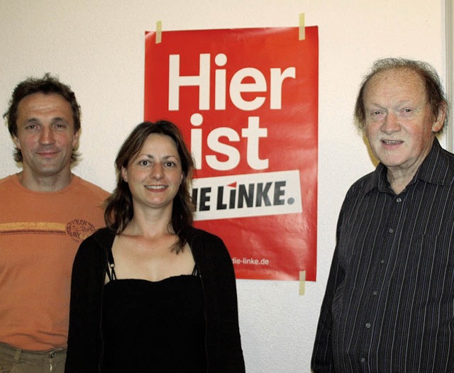 Die drei Kandidaten der drei Ortenauer... (Kehl) und Reinhard Bross (Offenburg)  | Foto: rob