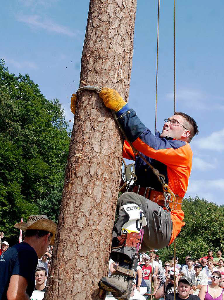 Impressionen von den Holzfllermeisterschaften in Schuttertal