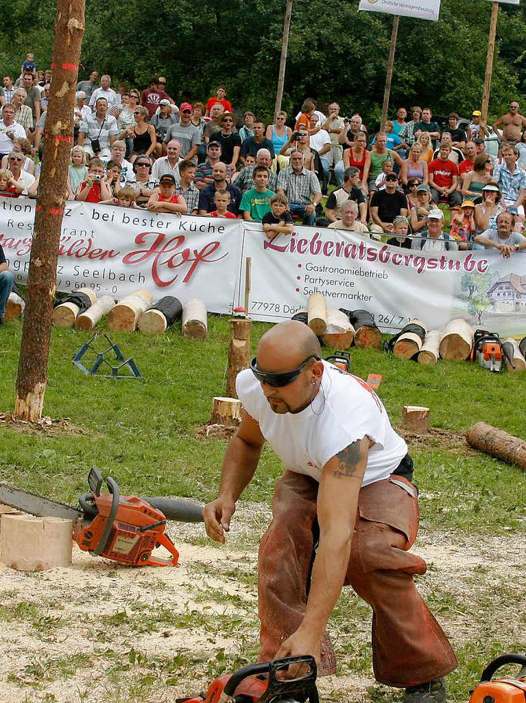 Impressionen von den Holzfllermeisterschaften in Schuttertal