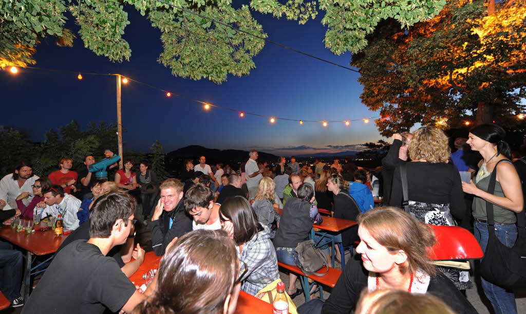 Schlossbergfest in Freiburg.