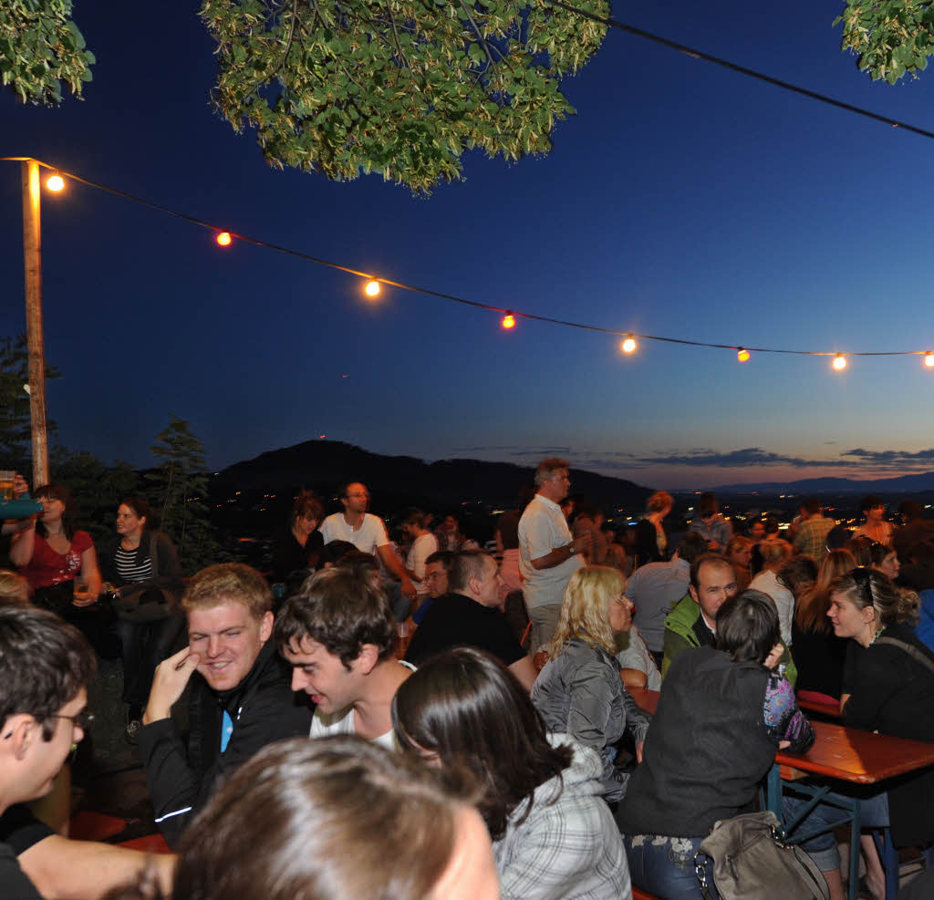 Schlossbergfest in Freiburg.