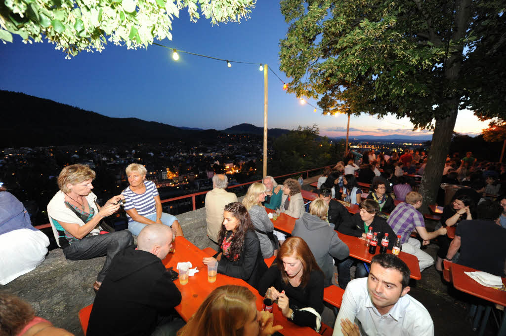 Schlossbergfest in Freiburg.