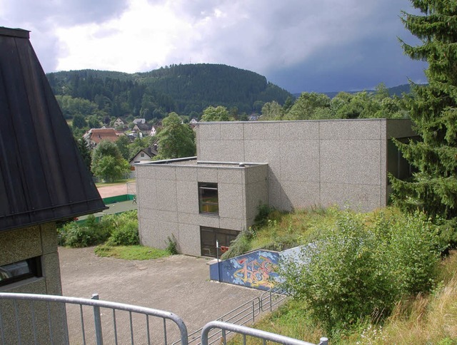 Turnhalle in Lenzkirch. Falchdach ist undicht  | Foto: Ralf Morys