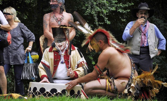 Indianerleben: Der  Indian Club Cheyen...r der amerikanischen Ureinwohner vor.   | Foto: Ann-Christin Werner