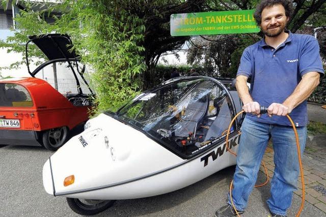 Strom-Tankstelle: Steckdose macht mobil