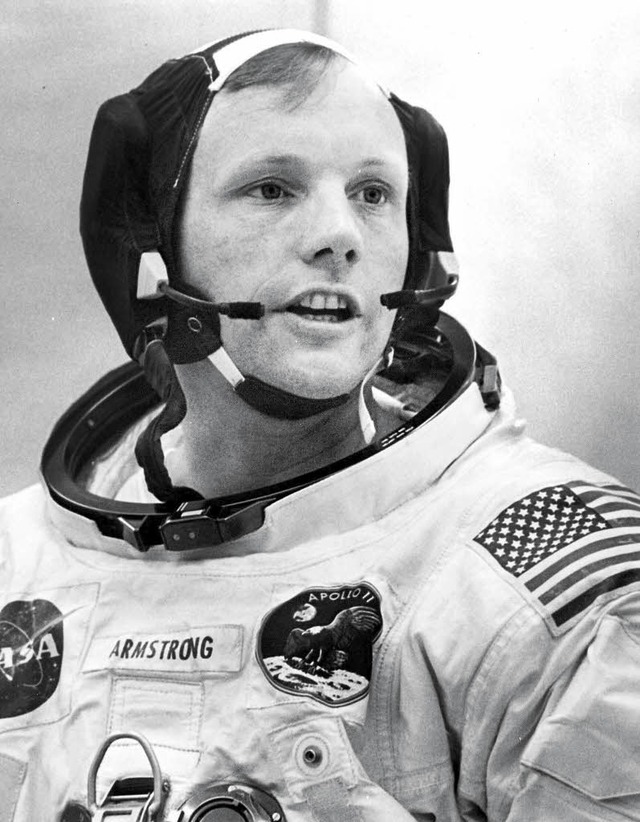 Neil Armstrong in seinen aktiven Tagen als Astronaut  | Foto: ddp