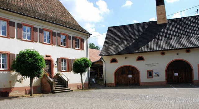 Der historische Ortskern wird zum Festplatz beim Dorffest in Obereggenen.   | Foto: heike Loesener