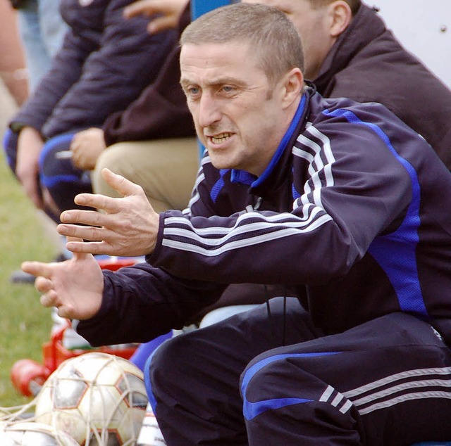 Benno Kassel verabschiedete sich von der Trainerbank.   | Foto: uws (archiv)