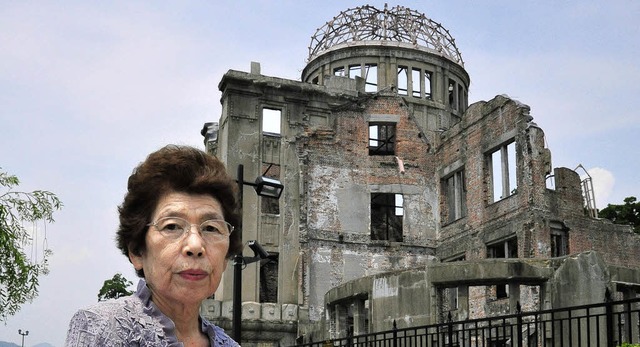 &#8222;Es waren grausame Jahre&#8220;:...uine des Friedensdenkmals in Hiroshima  | Foto: TILL MAYER