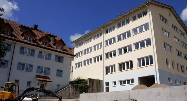 Raum fr Arztpraxen, Therapiezentrum, ...fe bietet das neue Gesundheitszentrum.  | Foto: Juliane Khnemund