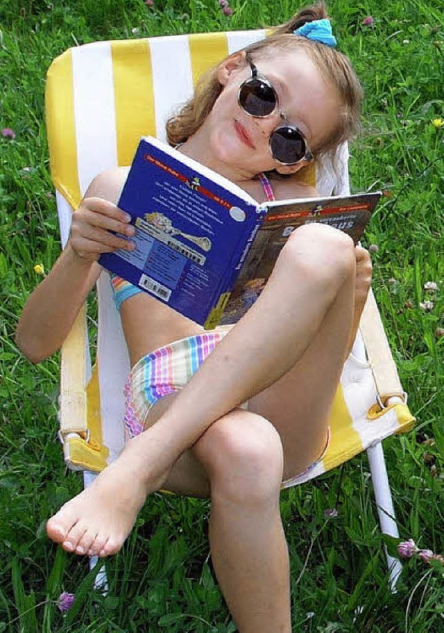 Ferienzeit ist Lesezeit.   | Foto: bz