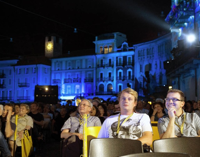 Auf der Piazza: Kino mit Atmosphre   | Foto: dpa