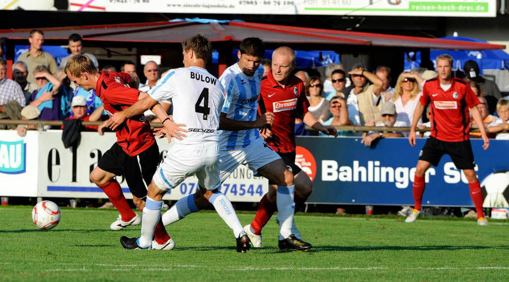 Ein guter Auftritt des SC Freiburg in Bahlingen.