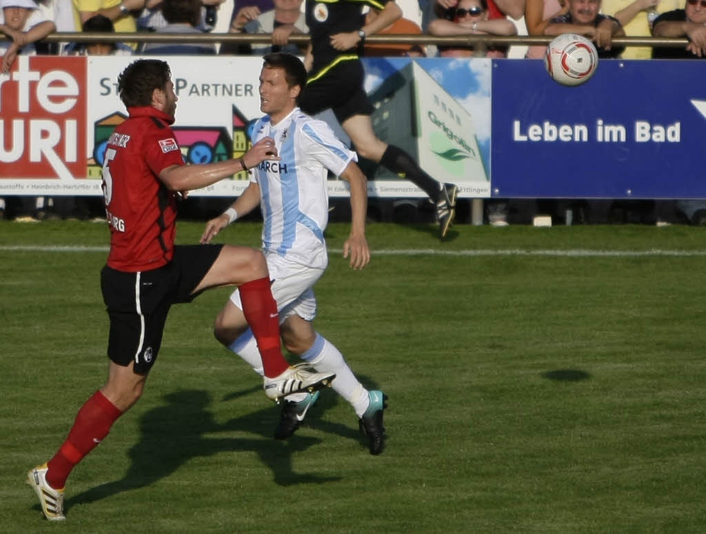 Ein guter Auftritt des SC Freiburg in Bahlingen.