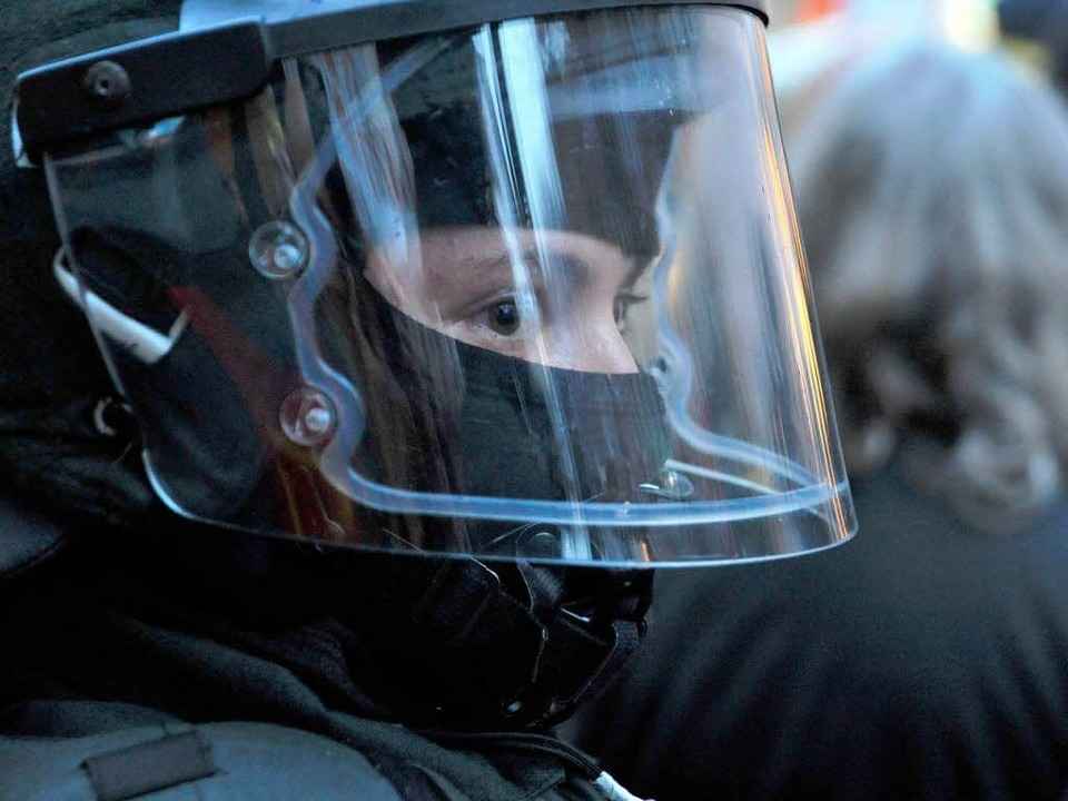Fragw�rdiger Polizeieinsatz?  | Foto: Michael Bamberger