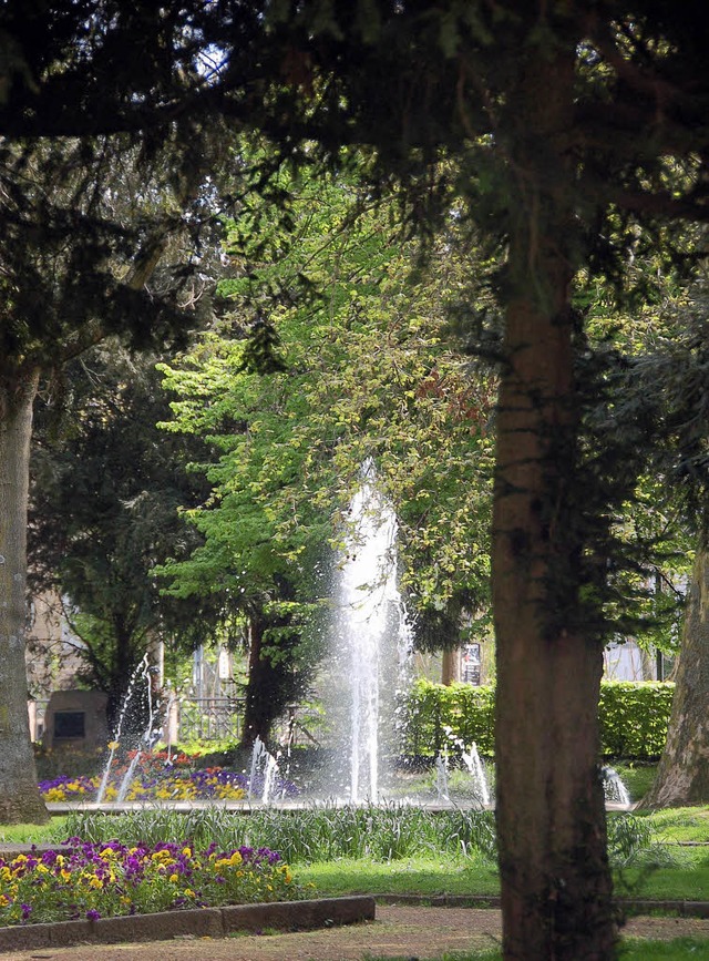 Anwohner sind in Sorge um den Hebelpark, was die CDU aufgreifen mchte.   | Foto: Nicolas Scherger