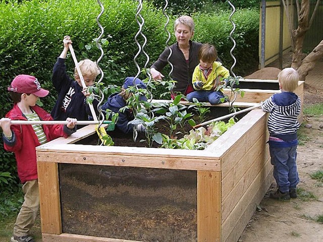Die Einrichtung eines Kinderland-Gartens wird gefrdert.   | Foto: bz