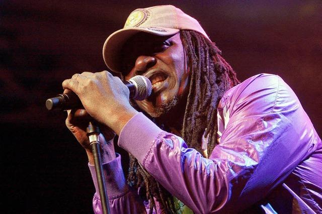 Alpha Blondy beim African-Music-Festival in Emmendingen