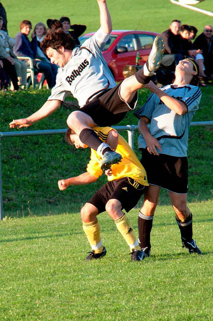 Schertle-Schmidt-Turnier Birkendorf: Das Endspiel konnte der SV Grafenhausen mit 3:1 Toren gegen den SV Hölzlebruck gewinnen Schertle-Schmidt-Turnier Birkendorf: Das Endspiel konnte der SV Grafenhausen mit 3:1 Toren gegen den SV Hölzlebruck gewinnen
