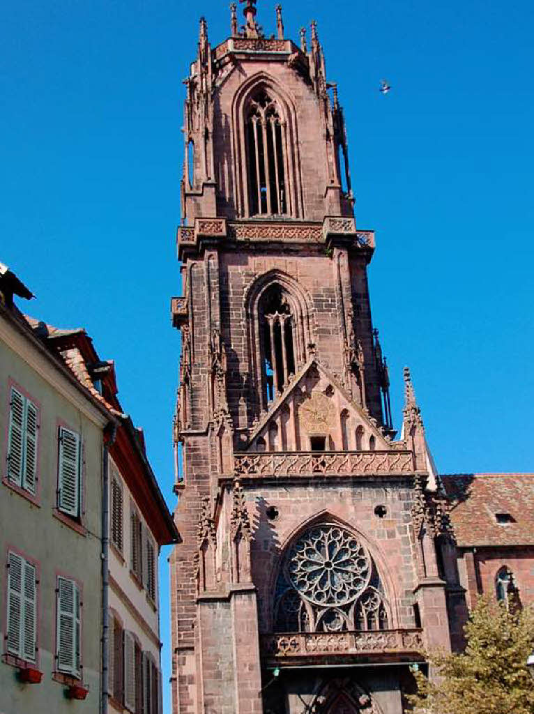 Die Georgskirche in Schlettstadt.