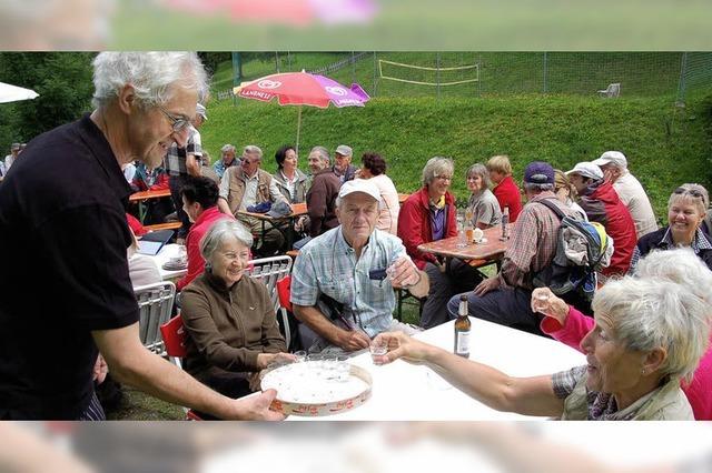 Mit Kirschwasser auf den Rckweg