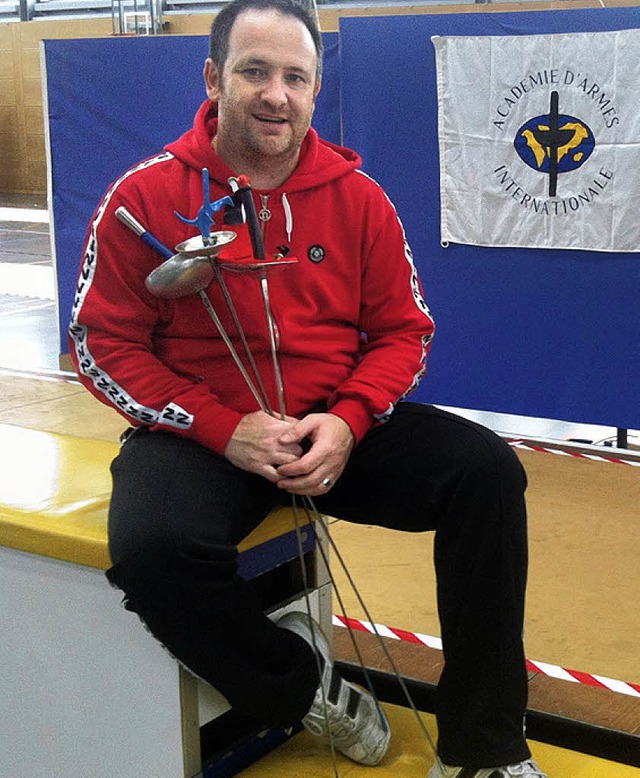 Vize-Weltmeister der Fechttrainer: Sven Strittmatter   | Foto: Privat