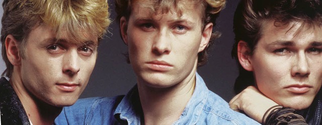 A-ha zu ihren Anfangszeiten in den 80e... Furuholmen und Morten Harket (v. l.)   | Foto: pro