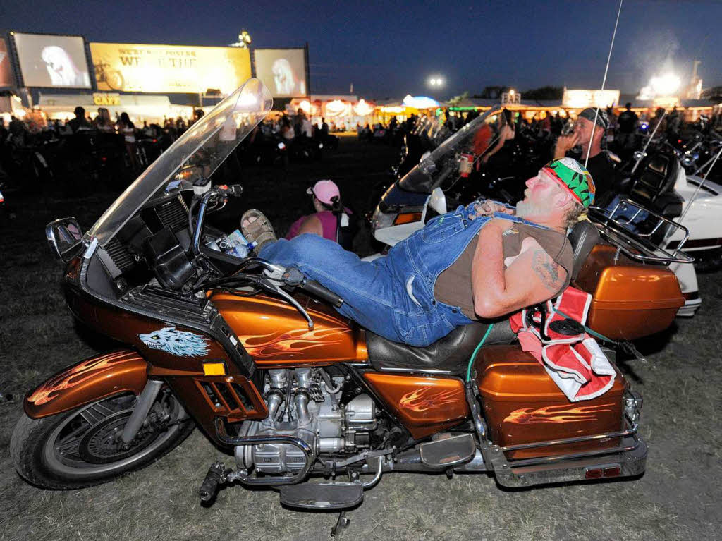 Fotos Sturgis Motorrad Rallye in South Dakota Panorama