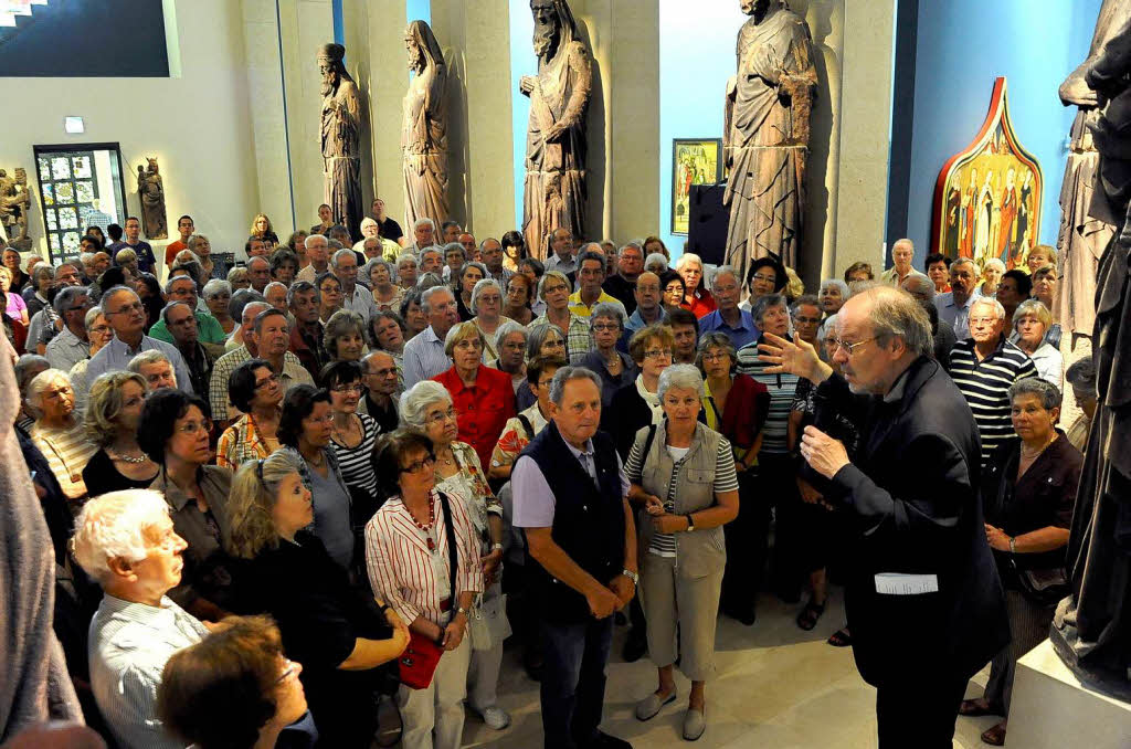 BZ-Leserinnen und Leser erkunden das neue Augustinermuseum bei der BZ-Ferienaktion.