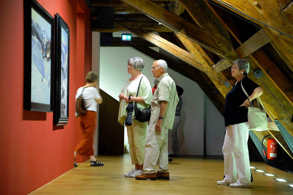 BZ-Leserinnen und Leser erkunden das neue Augustinermuseum bei der BZ-Ferienaktion.