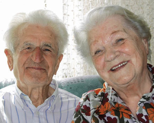 Otto und Ursula Gehrke feiern heute diamantene Hochzeit.   | Foto: sedlak